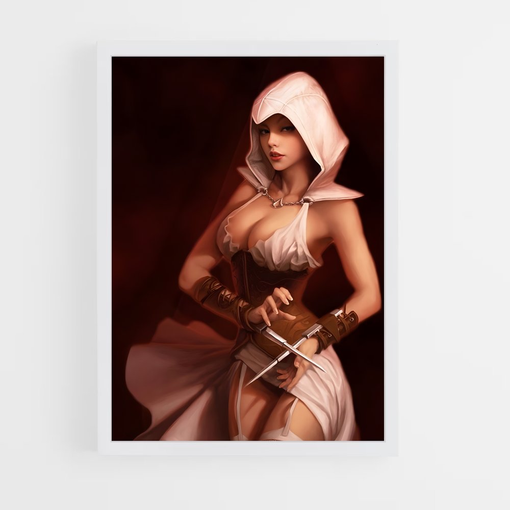 Poster L'Assassine Éthérée – affiche Assassin's Creed (vue 3)